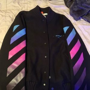 Off white bomber jacket